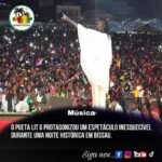 O POETA LIT G PROTAGONIZOU UM ESPETÁCULO INESQUECÍVEL DURANTE UMA NOITE HISTÓRICA EM BISSAU