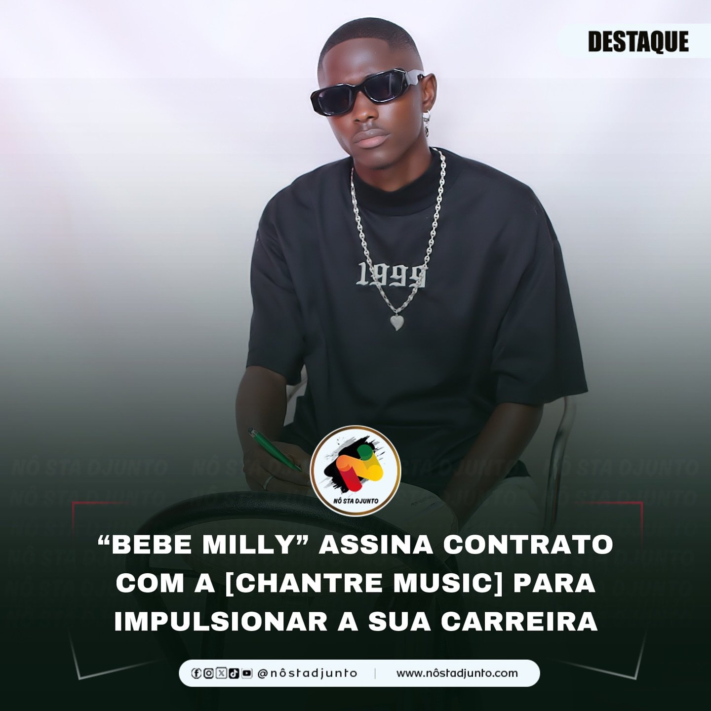 BEBE MILLY” ASSINA CONTRATO COM A [CHANTRE MUSIC] PARA IMPULSIONAR A SUA CARREIRA